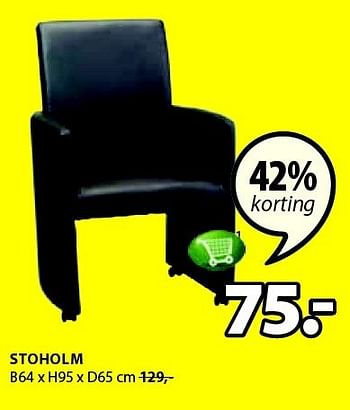 Aanbiedingen Stoholm - Huismerk - Jysk - Geldig van 25/12/2014 tot 11/01/2015 bij Jysk
