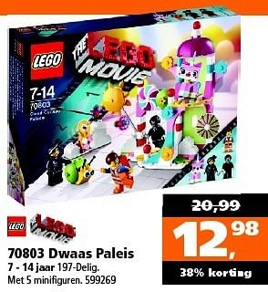 Aanbiedingen Dwaas paleis - Lego - Geldig van 27/12/2014 tot 11/01/2015 bij Intertoys