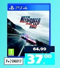 Aanbiedingen Need for speed rivals - Electronic Arts - Geldig van 27/12/2014 tot 11/01/2015 bij Intertoys