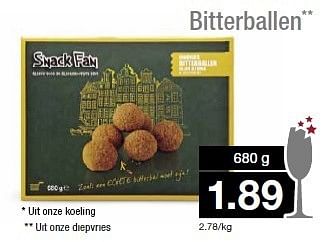 Aanbiedingen Bitterballen - Huismerk - Aldi - Geldig van 31/12/2014 tot 06/01/2015 bij Aldi