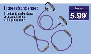 Aanbiedingen Fitnessbandenset 3-delige fitnessbandenset voor verschillende - Huismerk - Aldi - Geldig van 31/12/2014 tot 06/01/2015 bij Aldi