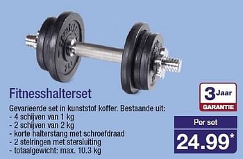 Aanbiedingen Fitnesshalterset gevarieerde set in kunststof koffer - Huismerk - Aldi - Geldig van 31/12/2014 tot 06/01/2015 bij Aldi
