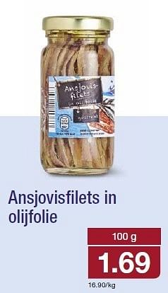 Aanbiedingen Ansjovisfilets in olijfolie - Huismerk - Aldi - Geldig van 31/12/2014 tot 06/01/2015 bij Aldi