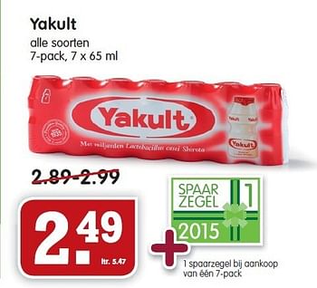 Aanbiedingen Yakult - Yakult - Geldig van 04/01/2015 tot 10/01/2015 bij Em-té