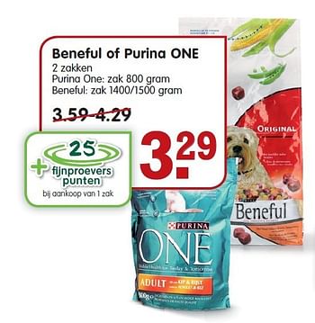 Aanbiedingen Beneful of purina one - Beneful - Geldig van 04/01/2015 tot 10/01/2015 bij Em-té