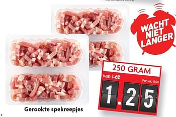 Aanbiedingen Gerookte spekreepjes - Huismerk - Deka Markt - Geldig van 04/01/2015 tot 10/01/2015 bij Deka Markt