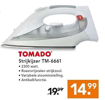 Aanbiedingen Tomado strijkijzer - Tomado - Geldig van 05/01/2015 tot 14/01/2015 bij Blokker