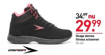 Aanbiedingen Osaga dames fitness schoenen - Osaga - Geldig van 05/01/2015 tot 18/01/2015 bij Scapino