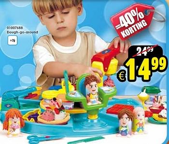 Aanbiedingen Dough-go-around - Play-Go - Geldig van 03/01/2015 tot 18/01/2015 bij ToyChamp
