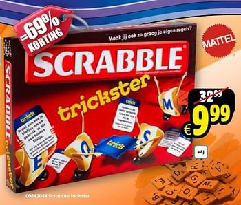 Aanbiedingen Scrabble trickster - Jumbo - Geldig van 03/01/2015 tot 18/01/2015 bij ToyChamp