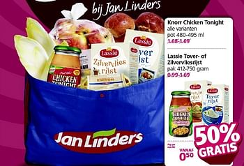 Aanbiedingen Knorr chicken tonight - Knorr - Geldig van 05/01/2015 tot 11/01/2015 bij Jan Linders