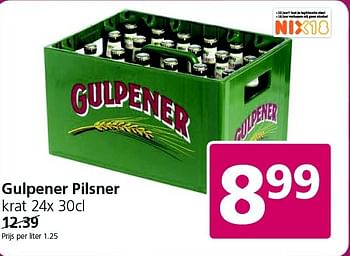 Aanbiedingen Gulpener pilsner - Gulpener - Geldig van 05/01/2015 tot 11/01/2015 bij Jan Linders