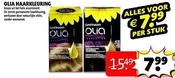 Aanbiedingen Olia haarkleuring - Olia - Geldig van 06/01/2015 tot 11/01/2015 bij Kruidvat
