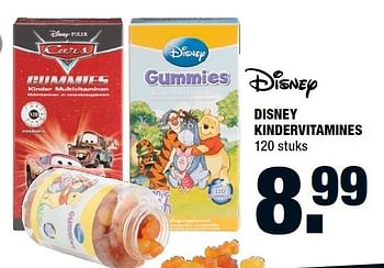 Aanbiedingen Disney kindervitamines - Disney - Geldig van 05/01/2015 tot 11/01/2015 bij Big Bazar