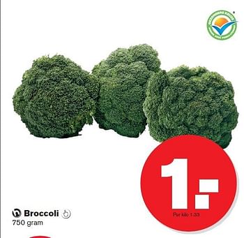 Aanbiedingen Broccoli - Huismerk - Hoogvliet - Geldig van 07/01/2015 tot 13/01/2015 bij Hoogvliet