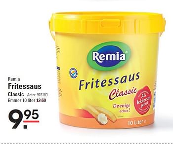 Aanbiedingen Remia fritessaus - Remia - Geldig van 05/01/2015 tot 19/01/2015 bij Sligro