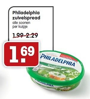 Aanbiedingen Philadelphia zuivelspread - Philadelphia - Geldig van 11/01/2015 tot 17/01/2015 bij Em-té