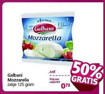 Aanbiedingen Galbani mozzarella - Galbani - Geldig van 12/01/2015 tot 18/01/2015 bij Jan Linders