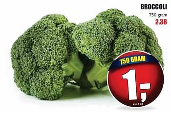 Aanbiedingen Broccoli - Huismerk - MCD Supermarkten - Geldig van 12/01/2015 tot 18/01/2015 bij MCD Supermarkten