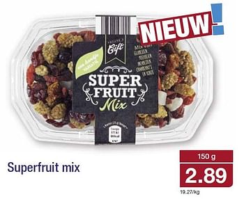 Aanbiedingen Superfruit mix - Nature's Gift - Geldig van 14/01/2015 tot 20/01/2015 bij Aldi