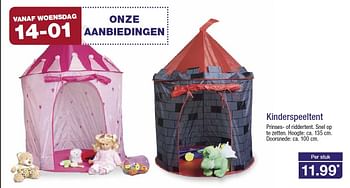 Aanbiedingen Kinderspeeltent - Huismerk - Aldi - Geldig van 14/01/2015 tot 20/01/2015 bij Aldi