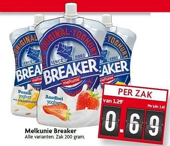 Aanbiedingen Melkunie breaker - Melkunie - Geldig van 18/01/2015 tot 24/01/2015 bij Deka Markt