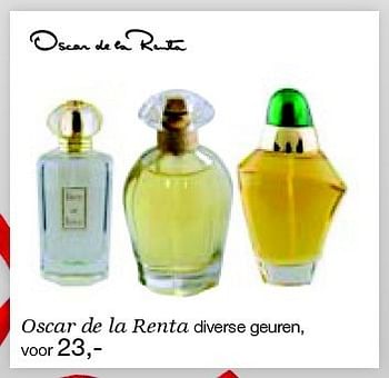 Aanbiedingen Oscar de la renta diverse geuren - Oscar De La Renta - Geldig van 26/12/2014 tot 06/02/2015 bij De Bijenkorf