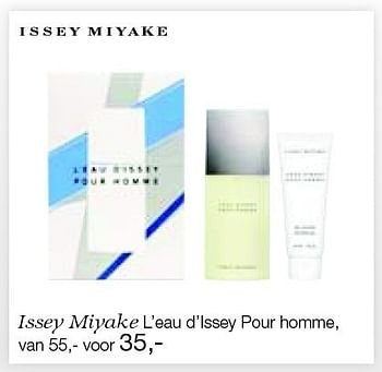 Aanbiedingen Issey miyake l`eau d`issey pour homme - Issey Miyake - Geldig van 26/12/2014 tot 06/02/2015 bij De Bijenkorf