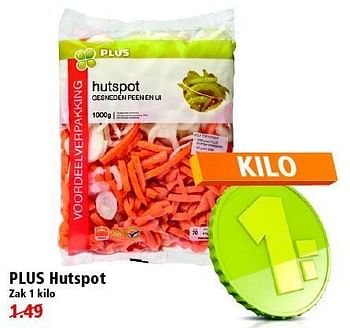 Aanbiedingen Plus hutspot - Huismerk - Plus - Geldig van 18/01/2015 tot 24/01/2015 bij Plus