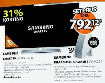 Aanbiedingen Samsung smart tv - Samsung - Geldig van 19/01/2015 tot 25/01/2015 bij Expert