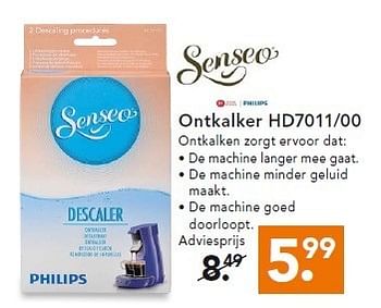 Aanbiedingen Ontkalker - Philips - Geldig van 19/01/2015 tot 26/01/2015 bij Blokker