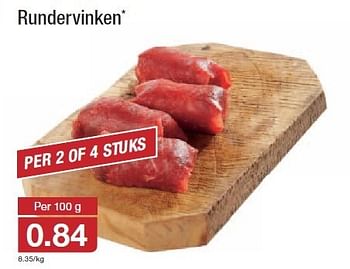 Aanbiedingen Rundervinken - Huismerk - Aldi - Geldig van 21/01/2015 tot 27/01/2015 bij Aldi