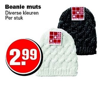 Aanbiedingen Beanie muts - Huismerk - Hoogvliet - Geldig van 21/01/2015 tot 27/01/2015 bij Hoogvliet