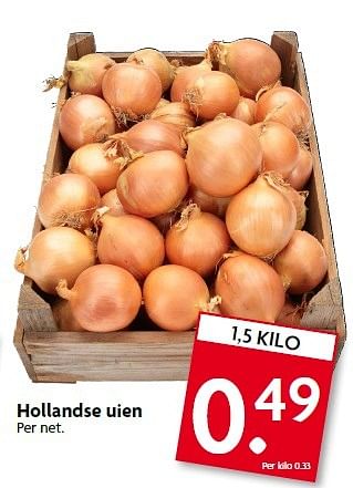Aanbiedingen Hollandse uien - Huismerk - Deka Markt - Geldig van 25/01/2015 tot 31/01/2015 bij Deka Markt