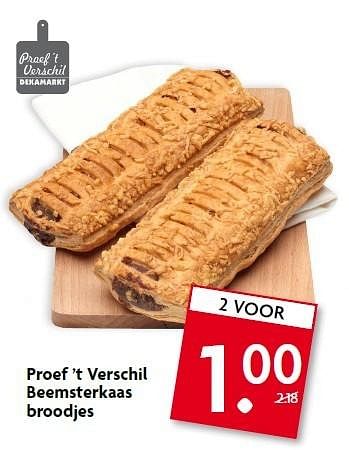 Aanbiedingen Proef ’t verschil beemsterkaas broodjes - Huismerk - Deka Markt - Geldig van 25/01/2015 tot 31/01/2015 bij Deka Markt