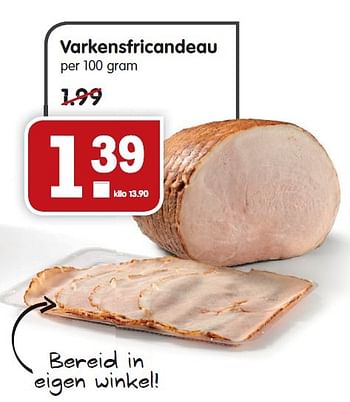 Aanbiedingen Varkensfricandeau - Huismerk - Em-té - Geldig van 25/01/2015 tot 31/01/2015 bij Em-té