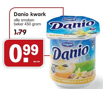 Aanbiedingen Danio kwark - Danio - Geldig van 25/01/2015 tot 31/01/2015 bij Em-té