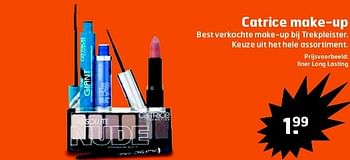 Aanbiedingen Catrice make-up best verkochte make-up bij trekpleister - Catrice - Geldig van 27/01/2015 tot 01/02/2015 bij Trekpleister