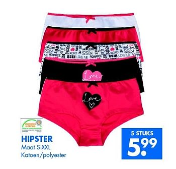 Aanbiedingen Hipster katoen-polyester - Huismerk - Zeeman  - Geldig van 31/01/2015 tot 07/02/2015 bij Zeeman