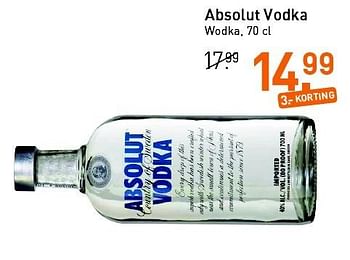 Aanbiedingen Absolut vodka wodka - Absolut - Geldig van 26/01/2015 tot 08/02/2015 bij Gall & Gall