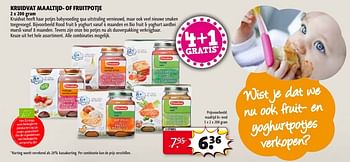 Aanbiedingen Kruidvat maaltijd- of fruitpotje - Huismerk - Kruidvat - Geldig van 27/01/2015 tot 08/02/2015 bij Kruidvat