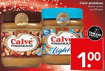 Aanbiedingen Calve pindakaas - Calve - Geldig van 01/02/2015 tot 07/02/2015 bij Deen Supermarkten