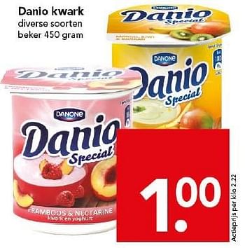 Aanbiedingen Danio kwark - Danio - Geldig van 01/02/2015 tot 07/02/2015 bij Deen Supermarkten