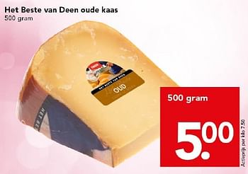 Aanbiedingen Het beste van deen oude kaas - Huismerk deen supermarkt - Geldig van 01/02/2015 tot 07/02/2015 bij Deen Supermarkten