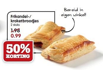 Aanbiedingen Frikandel-- kroketbroodjes - Huismerk - Em-té - Geldig van 01/02/2015 tot 07/02/2015 bij Em-té