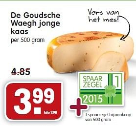 Aanbiedingen De goudsche waegh jonge kaas - De Goudsche Waegh - Geldig van 01/02/2015 tot 07/02/2015 bij Em-té