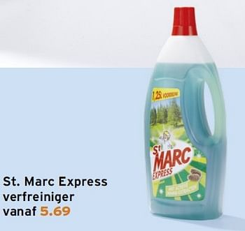 Aanbiedingen St. marc express verfreiniger - St Marc - Geldig van 02/02/2015 tot 08/02/2015 bij Gamma