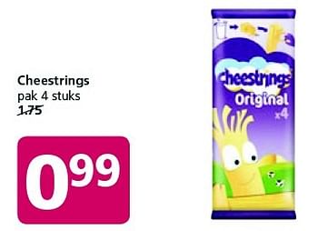 Aanbiedingen Cheestrings - Cheestrings - Geldig van 02/02/2015 tot 08/02/2015 bij Jan Linders