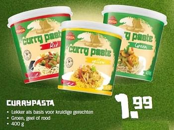 Aanbiedingen Currypasta lekker als basis voor kruidige gerechten - Vitasia - Geldig van 02/02/2015 tot 08/02/2015 bij Lidl