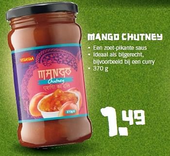 Aanbiedingen Mango chutney een zoet-pikante saus ideaal als b? gerecht - Vitasia - Geldig van 02/02/2015 tot 08/02/2015 bij Lidl